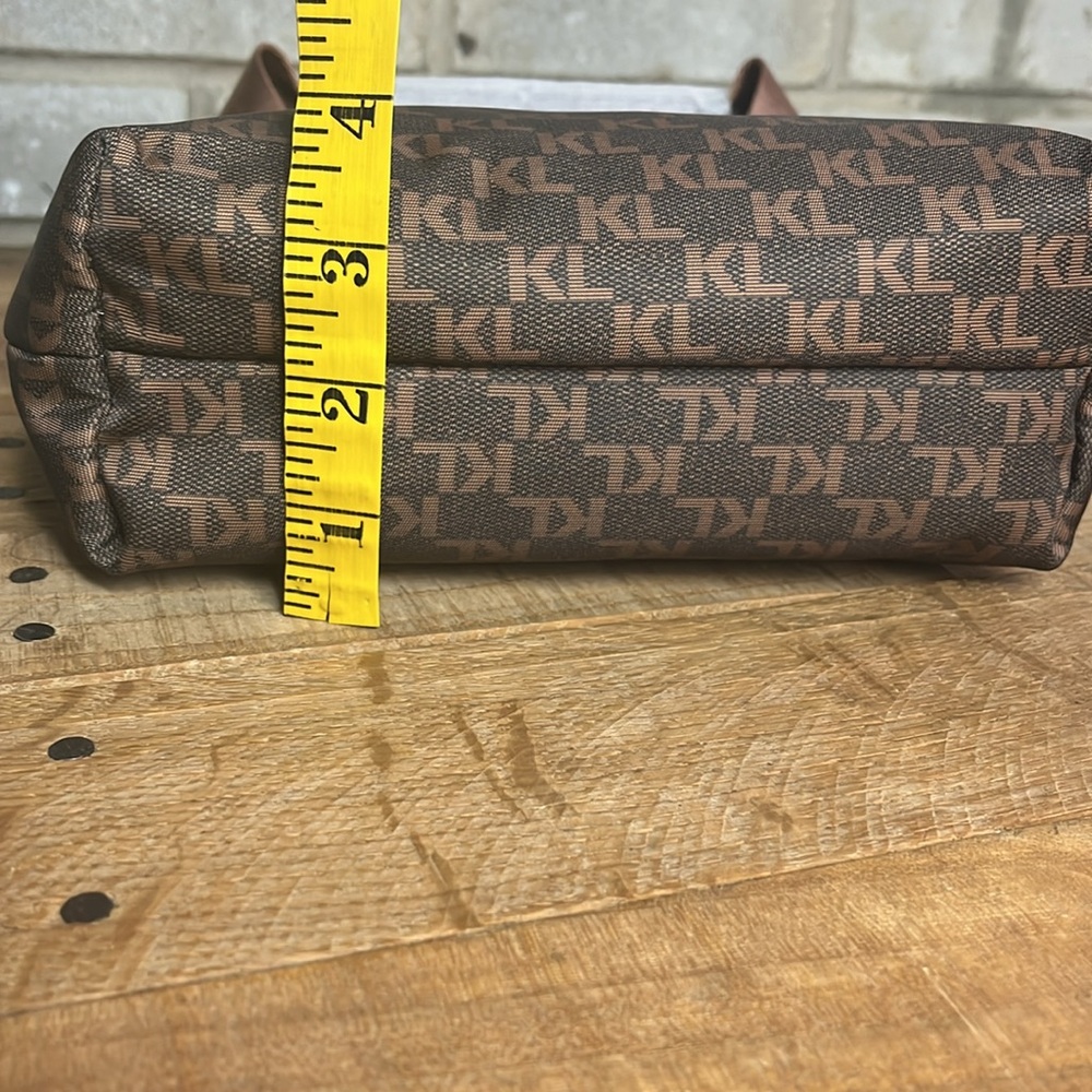 Karl Lagerfeld Brown Logo Crossbody Purse NWT - Picture 11 of 11